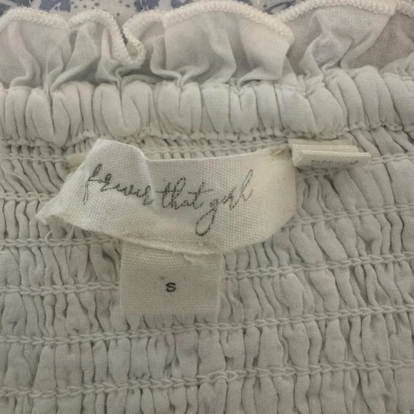 Anthropologie-White Strapless Eyelet Dress Size Small - Picture 3 of 4